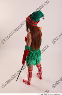 Veronika Elf Pose With Apple 13